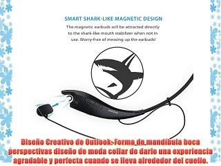 Mpow Jaws Auriculares Inal?mbricos Bluetooth 4.1 Est?reo CVC 60 Cancelaci?n de Ruido Headphones