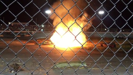 Jet Car Burning Cars CRASH-A-RAMA