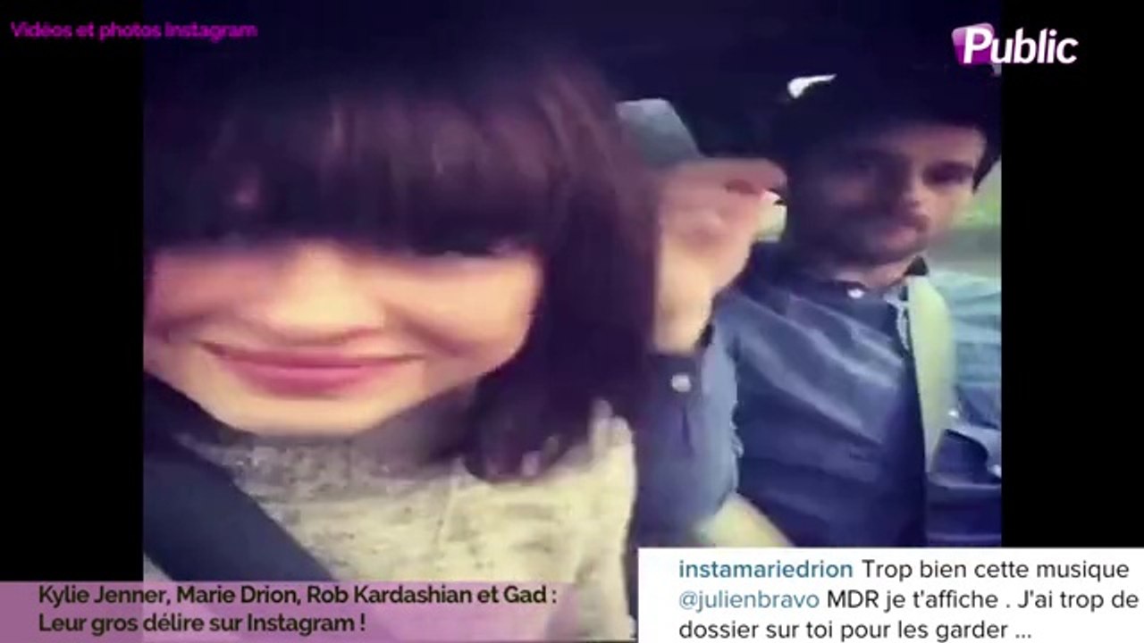 Exclu vidéo : Kylie Jenner, Marie Drion, Rob Kardashian et Gad : Leur gros délire sur Instagram !