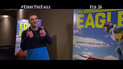 Eddie the Eagle Super Bowl Trailer Official
