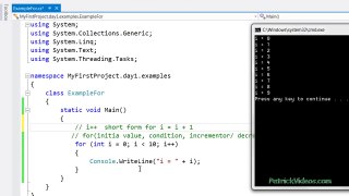 C# programming tutorial - Step by Step_to_AVI_clip1