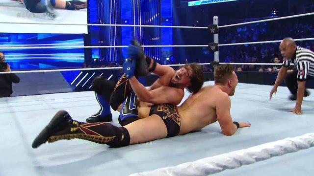 WWE Smackown 4 February 2016-WWE Smackdown 2/4/2016 AJ Styles vs. The Miz SmackDown, Jan