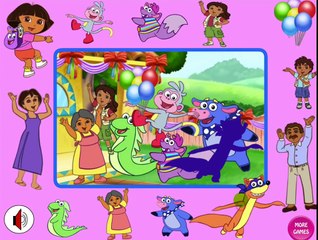 Dora The Explorer Shadow Puzzle - New Dora Shadow Puzzle Video Game for Babies, kids, boys and girls