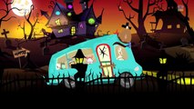 Wheels On The Bus | Nursery Rhymes | Scary Songs | Halloween Songs