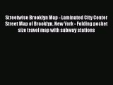 Streetwise Brooklyn Map - Laminated City Center Street Map of Brooklyn New York - Folding pocket