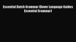 Essential Dutch Grammar (Dover Language Guides Essential Grammar) Free Download Book