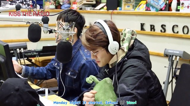 160111 Sukira Radio Special DJ Chen and Sehun BTS
