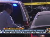 Mesa police investigate officer-involved shooting