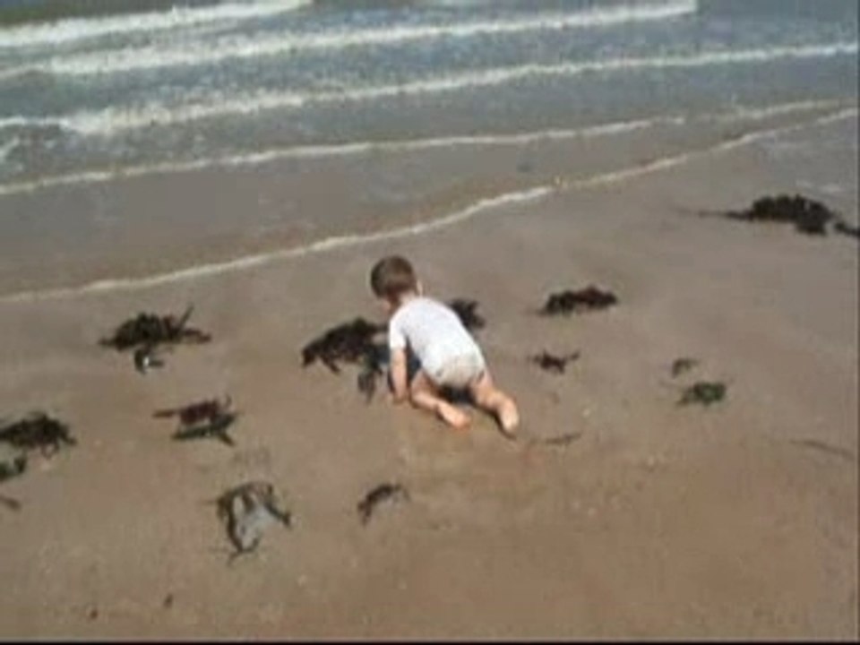 Premier bain 2007 en normandie