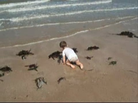 Premier bain 2007 en normandie