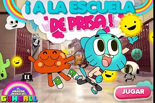 Gumball y Darwin surcan los pasillos de la escuela.Pero que buscan? El Increíble Mundo de Gumball
