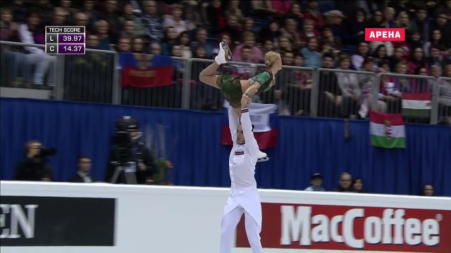 Tatiana Volosozhar / Maxim Trankov SP Bollywood 2016 - Europe Bratislava