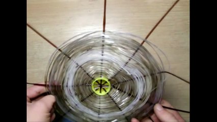 Пластиковая веревка - лучший материал для корзин