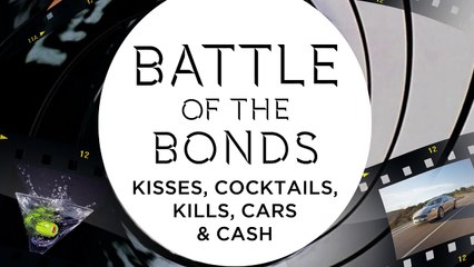 A History of James Bond: Kisses, Cocktails, Kills, Cars and Cash By GB Show Plates