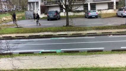 Entrainement du RAID à Bordeaux Lac