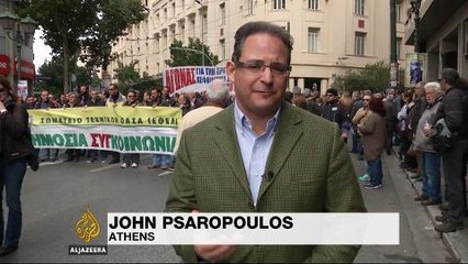 Greece strikes violent protest against austerity