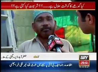 Iqrar ul Hasan caught man slaughtering Donkey