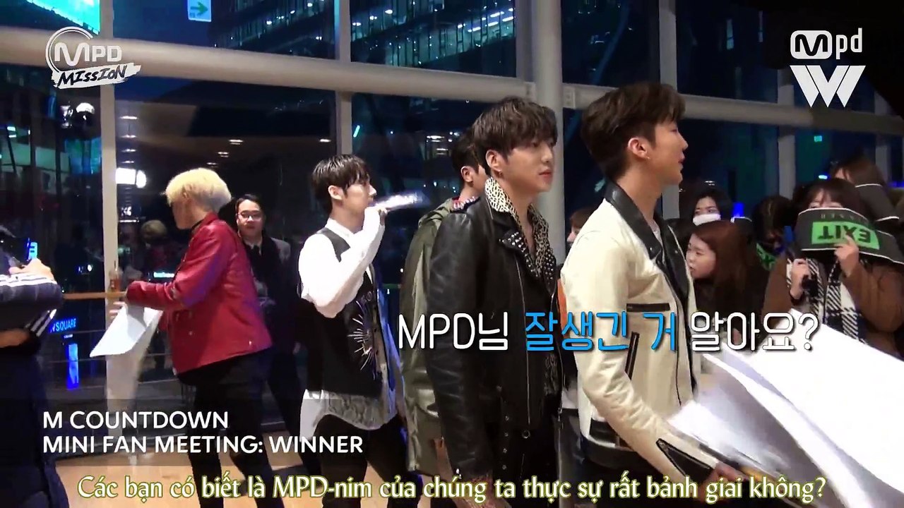 [VIETSUB]160204 WINNER MINI FAN MEETING Mnet MCOUNTDOWWN [OAO SUBTEAM]