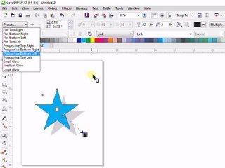 CorelDraw x7 Drop Shadow In English