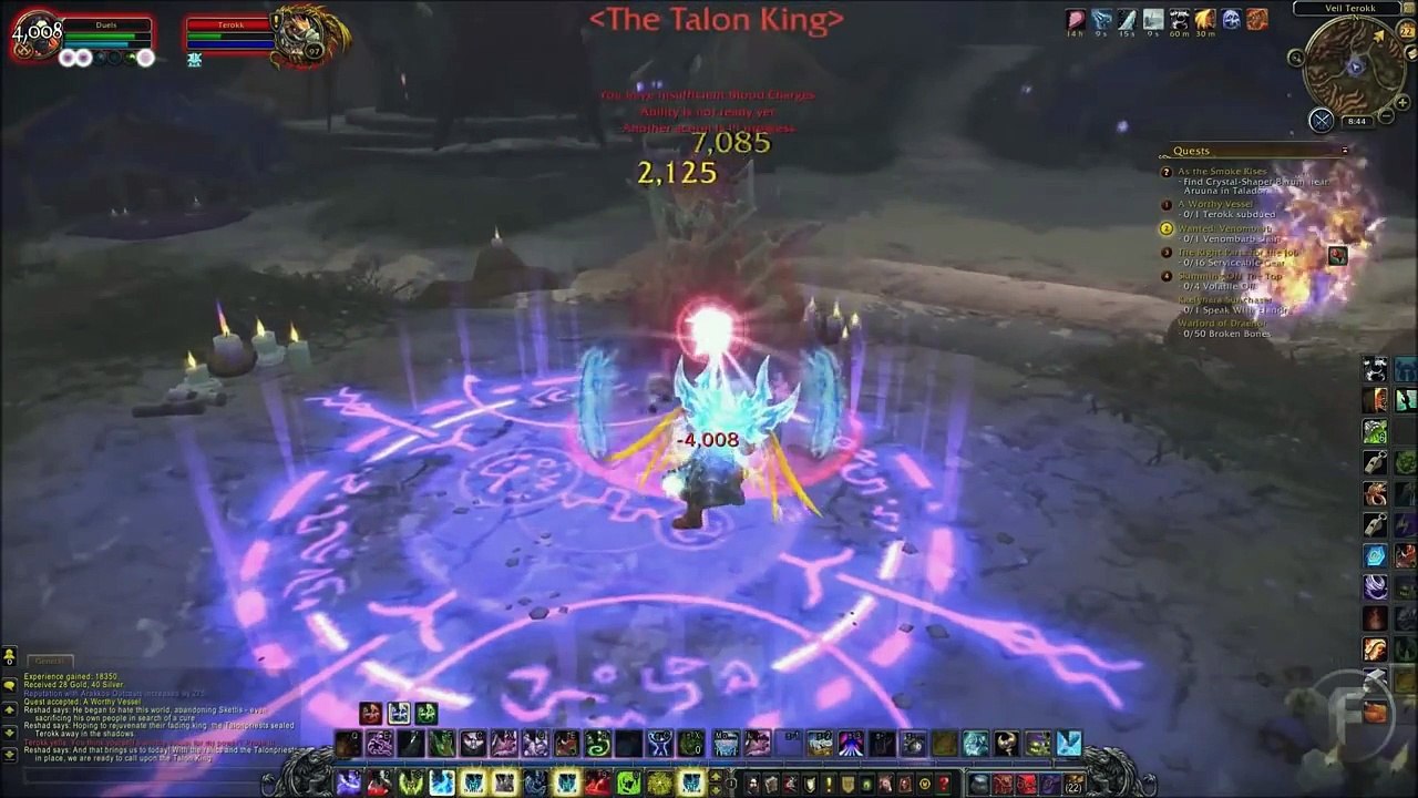 Warlords of Draenor Frost DK Gameplay Montage