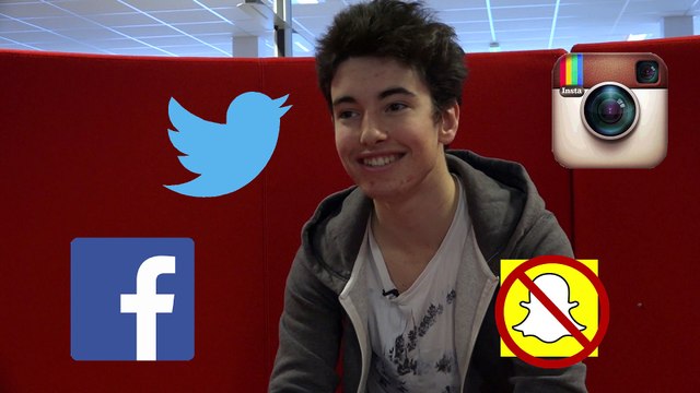 Facebook, Twitter, Snapchat... : on a parlé réseaux sociaux avec nos stagiaires