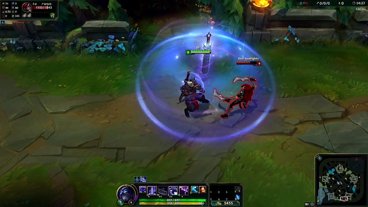 Blood Moon Shen Skin Spotlight 2016 Update - League of Legends