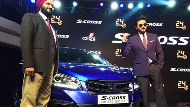 Anil Kapoor Launches Maruti Suzuki S-Cross Limited Edition @ Auto Expo 2016