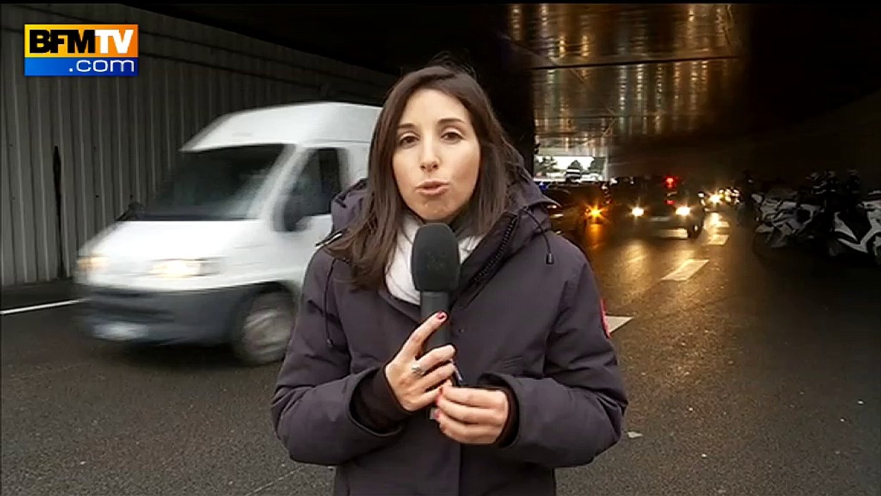 Mobilisation des VTC: klaxons et blocus à Roissy pour se faire entendre