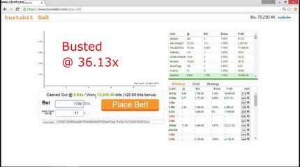 Gamling Bitcoin get Big Profit
