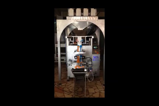 4 KEFE TERAZİLİ PLATFORMLU PAKETLEME MAKİNASI - MS MAKİNA