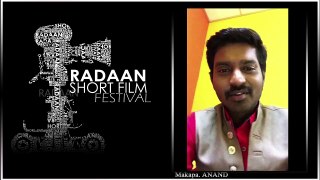 Radaan Short Film Festival | Actor Ma Ka Pa Anands views on RSFF11