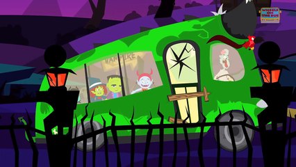 Wheels On The Bus | Nursery Rhymes | Bus Rhymes