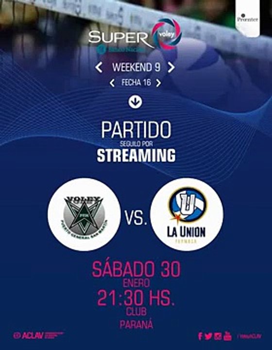 Liga Argentina | PSM Vóley vs La Unión De Fsa Voley (Latest Sport)