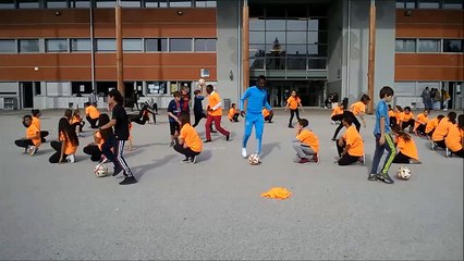 flash mob college GENEVOIX UEFA 2016