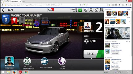 RUsh Racing Drug Bet 1000 Coins
