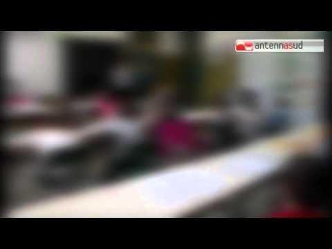 Tg Antenna Sud : La maestra non ce la fa e usa il fischietto