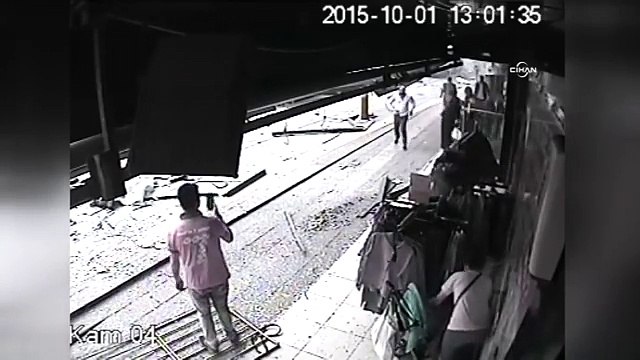 12 kişinin öldüğü otobüs kazasında yaşanan panik kamerada