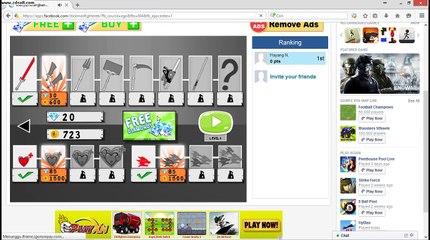 Playing Games Stickman Fighter Level3