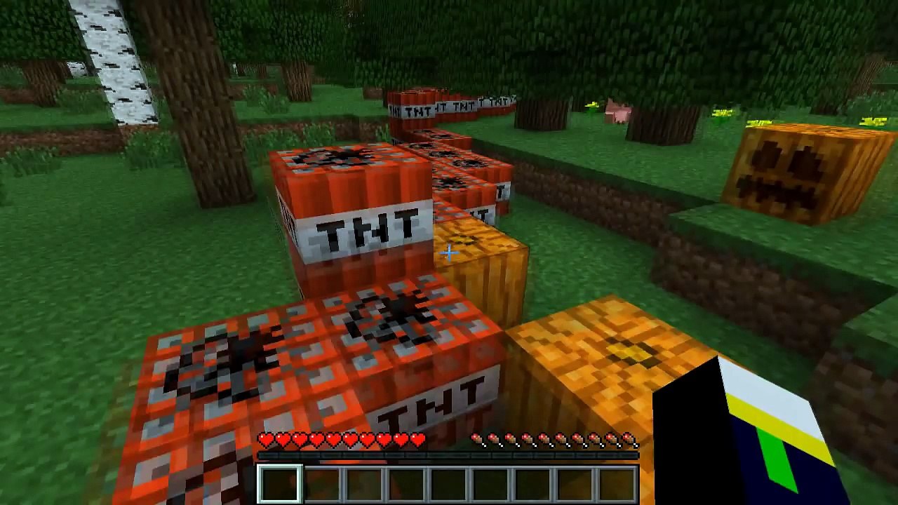 MINECRAFT 27,481,396 BLOCK TNT BALL (WITH AFTERMATH)