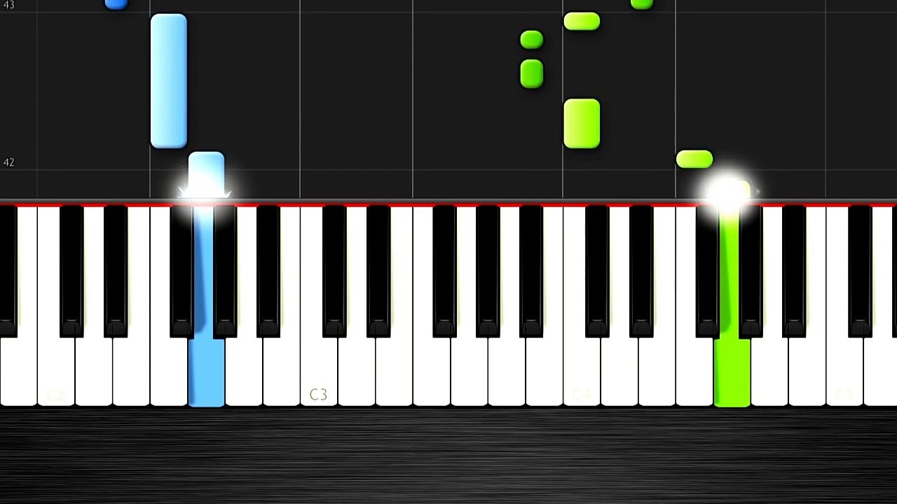 Christina Perri - A Thousand Years - EASY Piano Tutorial by PlutaX - Synthesia 2