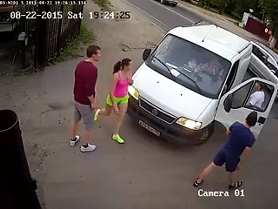 Rusya'da Günlük Hayattan 'Yol Kavgası' Yok Böyle Bir Şey