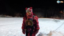 ✔ Кукла Беби Борн и Ярослава — прогулка по ночному Буковелю - Doll Baby Born - Holidays in Bukovel ✔