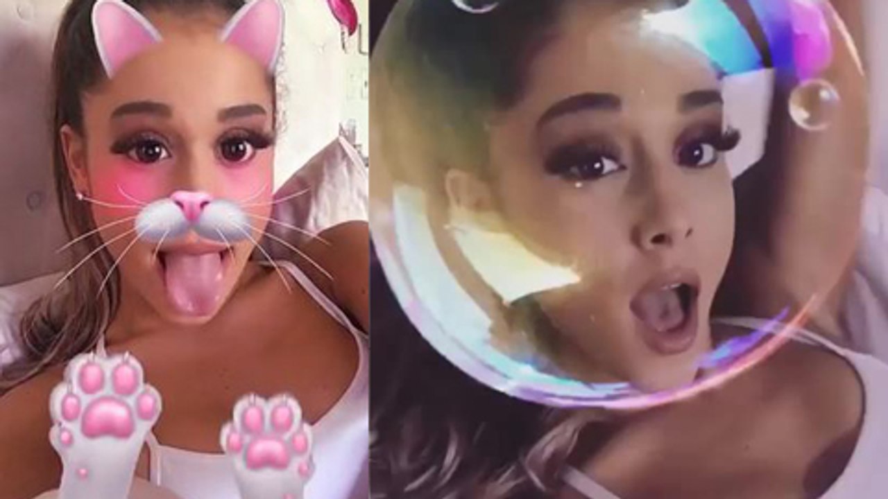 Ariana Grande CRAZY Snapchat