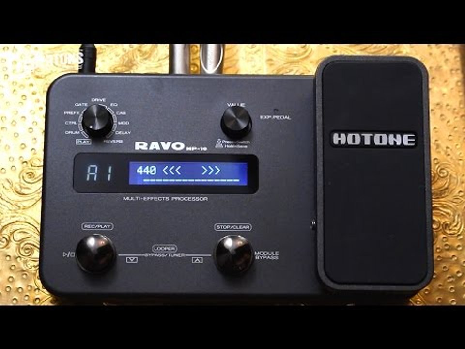 Hotone Ravo Guitar Multi FX Pedal with Just About Everything Built In!
