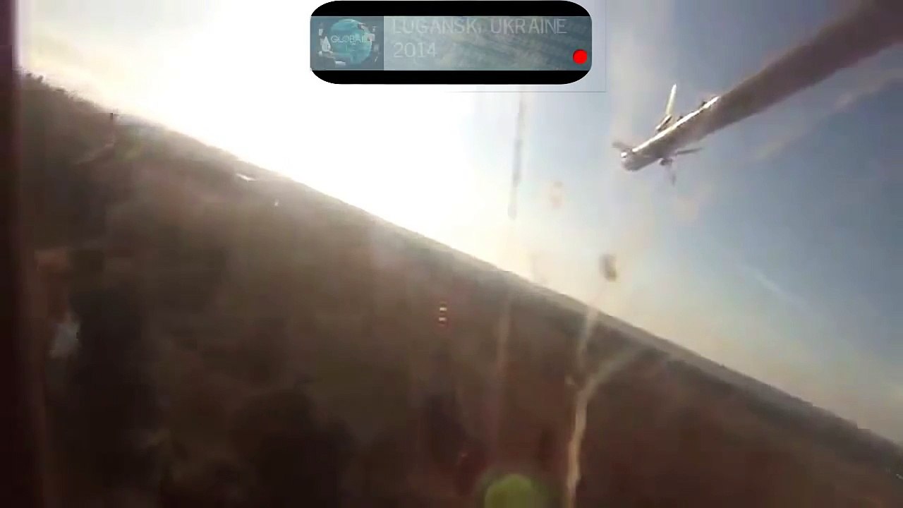 Helicopter Shot Down - Onboard View (Ukraine)