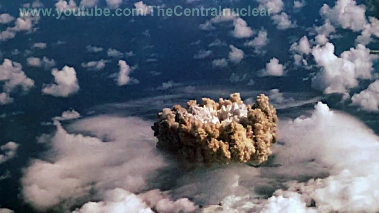 huge explosion under the sea
