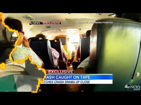 Авиа катастрофы - вид изнутри самолёта!