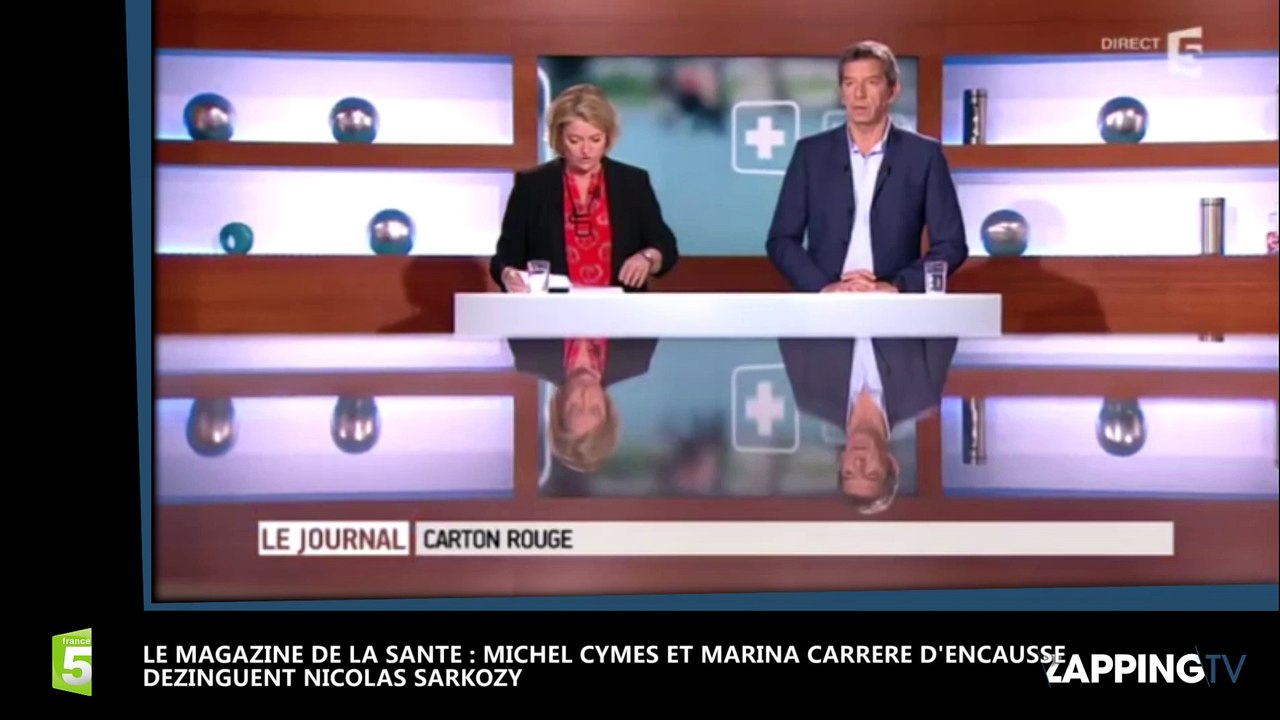 Michel Cymes et Marina Carrère d’Encausse poussent un gros coup de gueule contre Nicolas Sarkozy (vidéo)