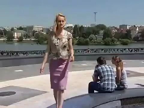 Прикол в прямом эфире, Смешная ситуация и конфуз девушки! Ржака!