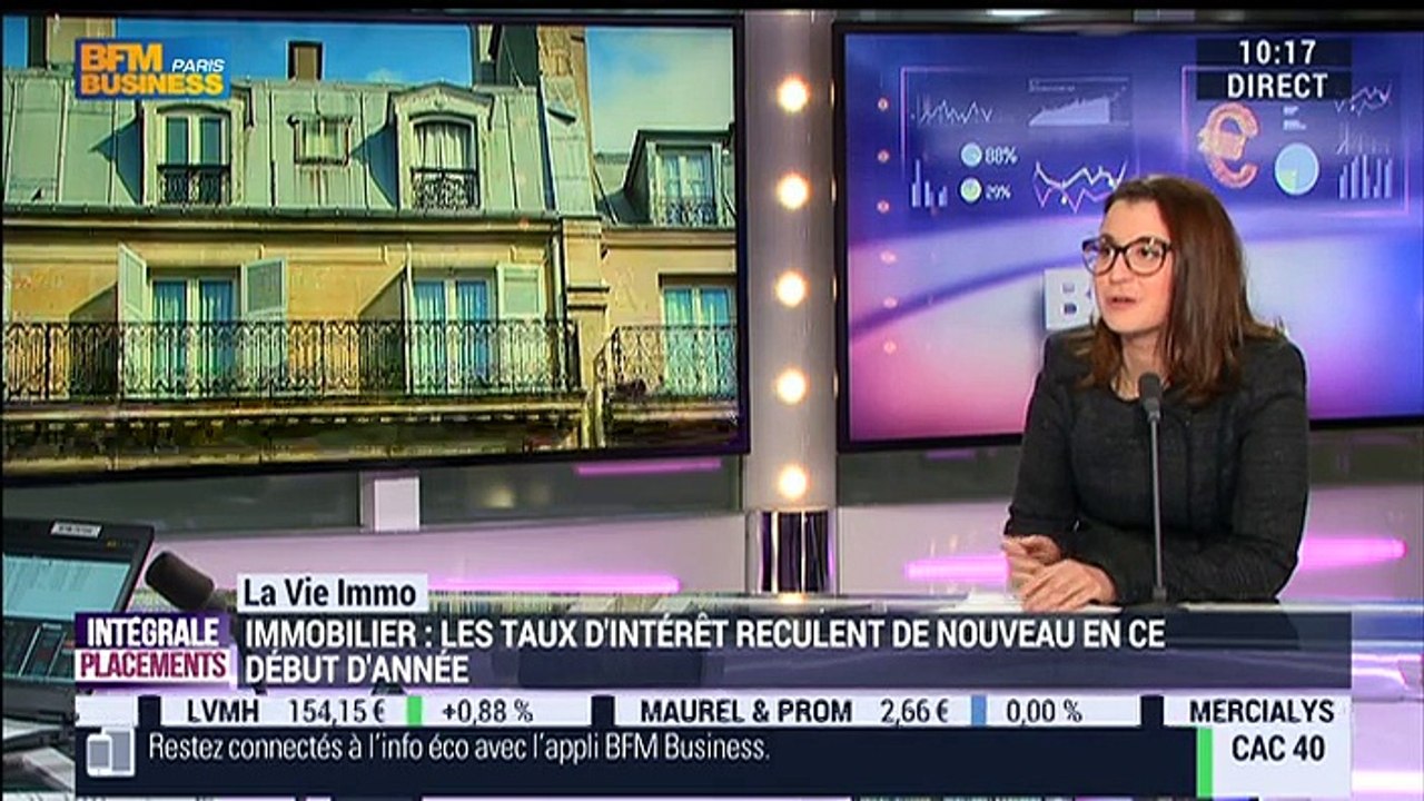 Marie Coeurderoy: Les taux d'intérêt immobiliers repartent à la baisse – 05/02